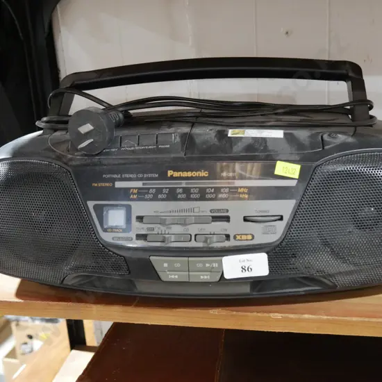Panasonic stereo system