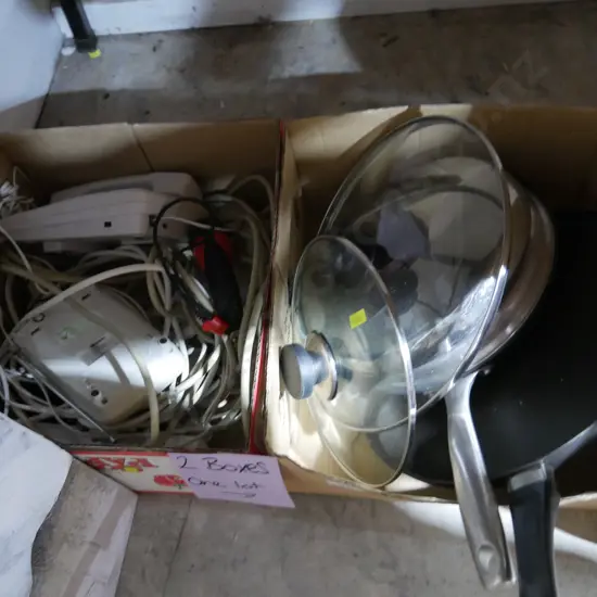 Pans, electrical sundries