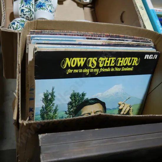 Box of records
