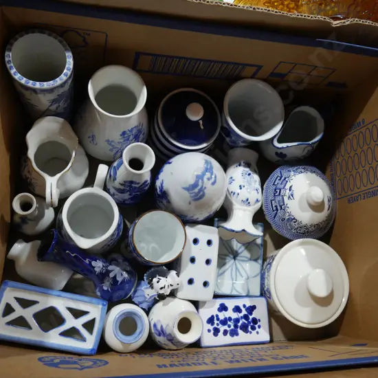Blue and white china