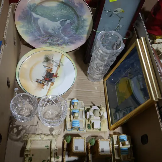 Royal Doulton plates, ornaments etc