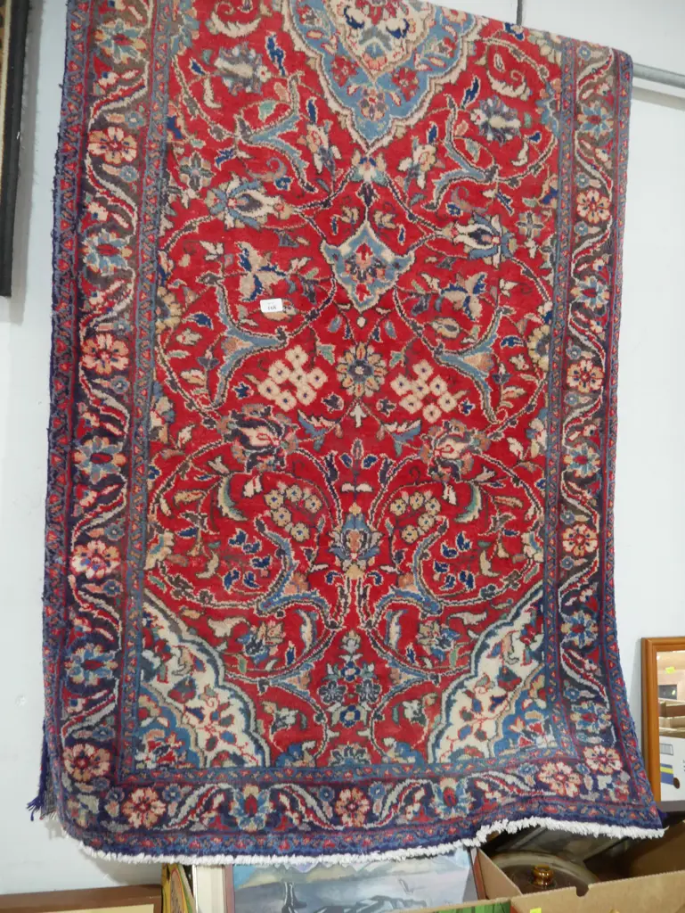 Hand knotted floor rug Image 1++