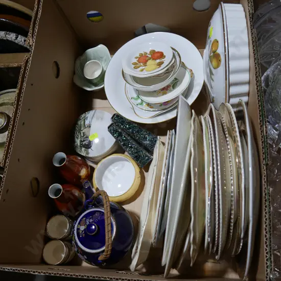 Plates etc