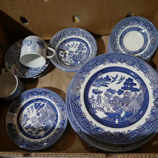 Blue and white china