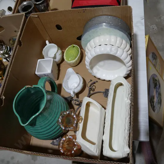 Assorted pottery and China