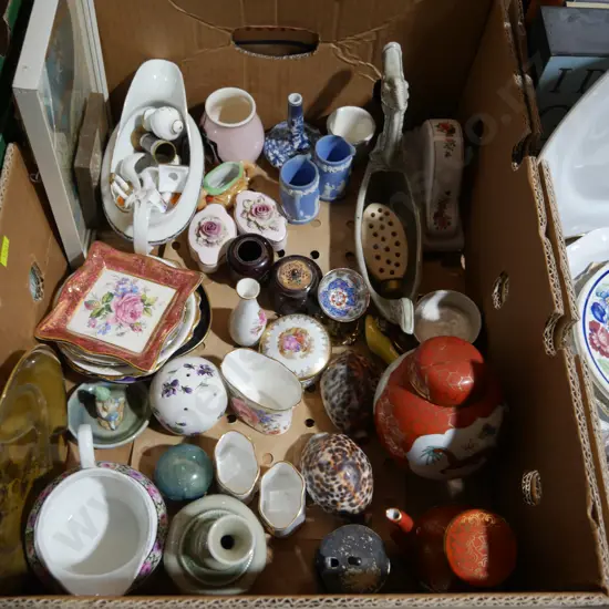 Assorted ornaments and China etc