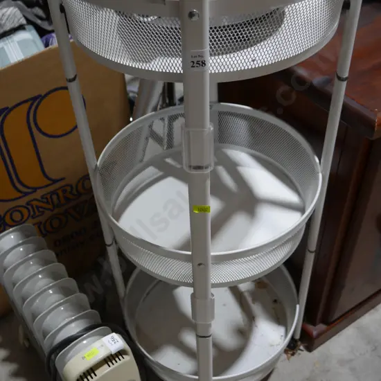 3 tier rack