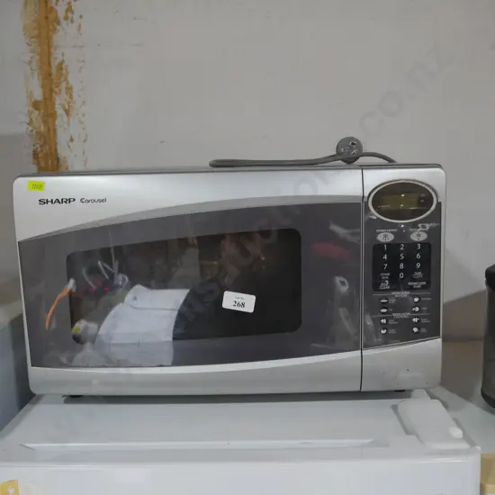 Sharp carousel microwave