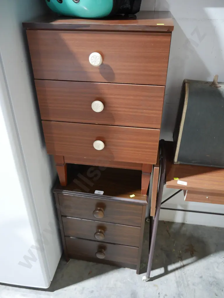 2 bedside drawers (non-matching) Image 1++