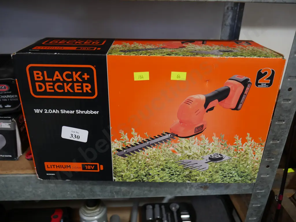Black and Decker hedge trimmer, sealed in box Image 1++