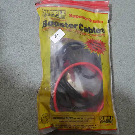 Booster cables