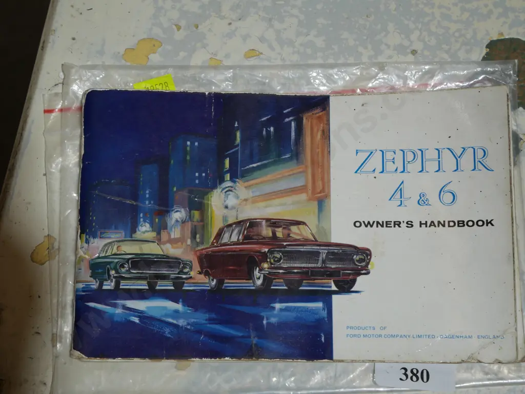 Zephyr 4 and 6 owners handbook Image 1++