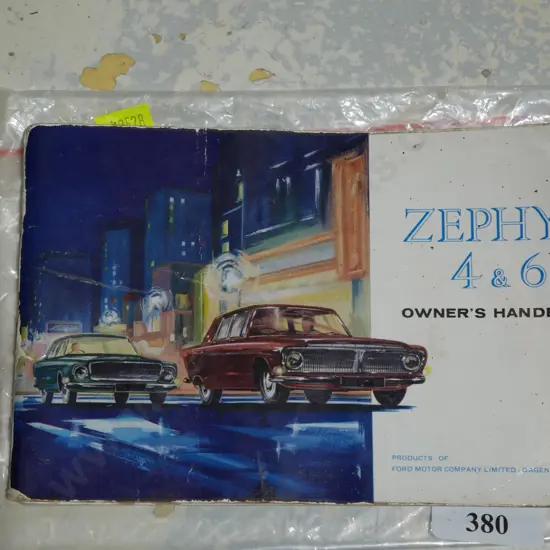 Zephyr 4 and 6 owners handbook