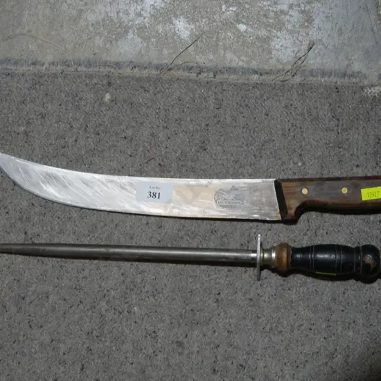 Machete and steel
