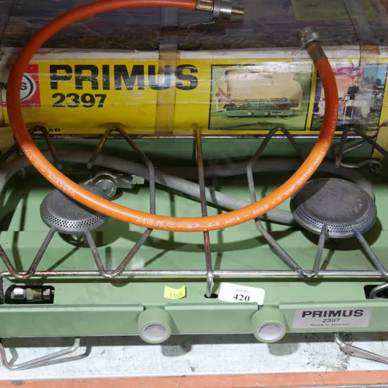 Camping gas cooker