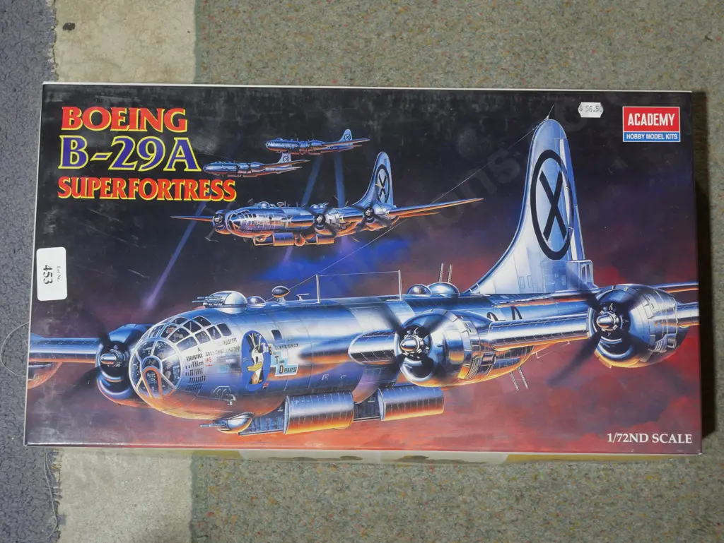 Model kit set Boeing b-29a super fortress Image 1++