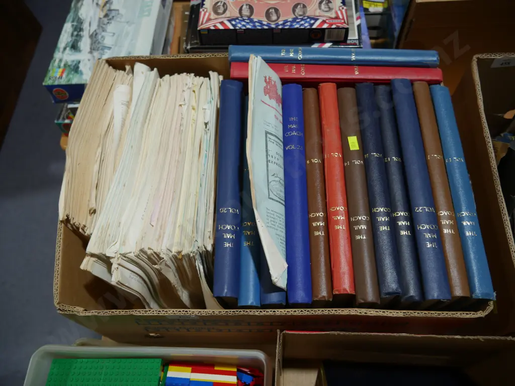 The mail coach books etc Image 1++