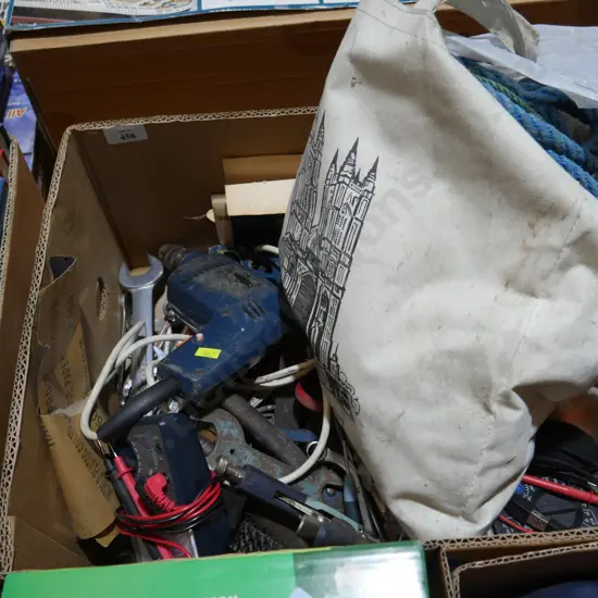 Tools, rope