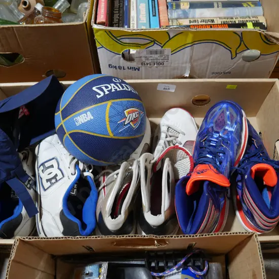 Basketball shoes etc