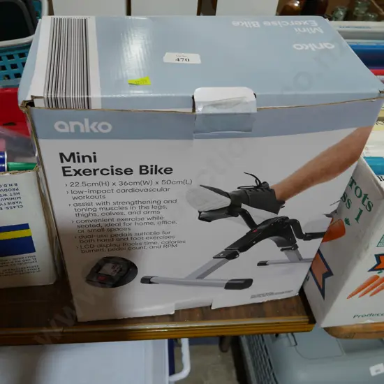 Mini exercise bike