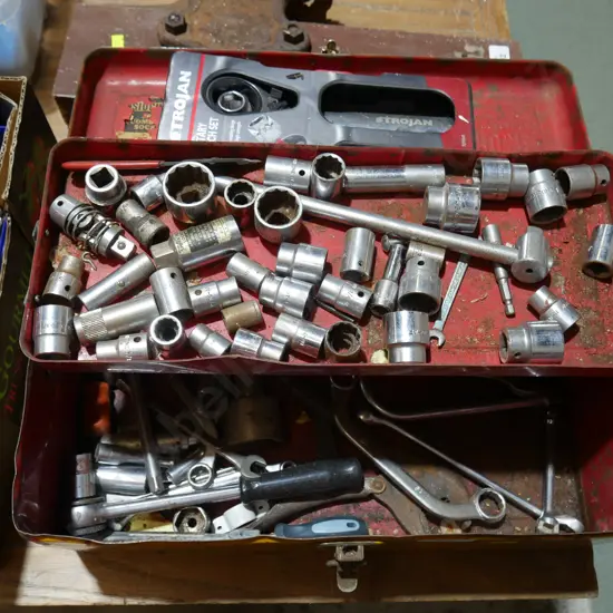 Toolbox and contents etc