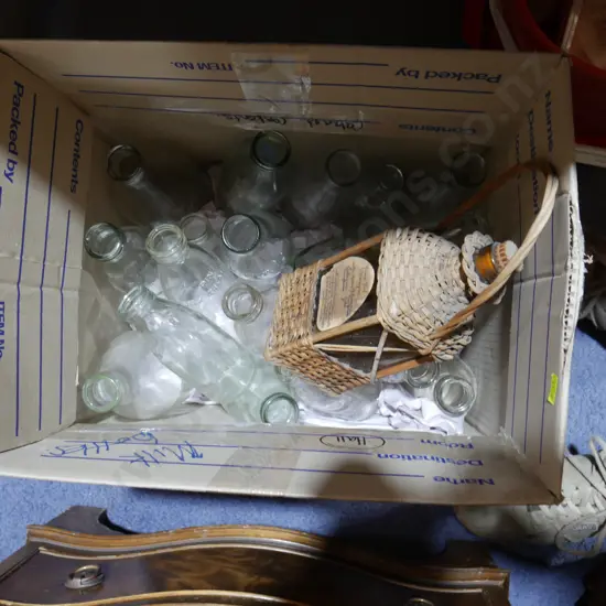 Milk bottles etc