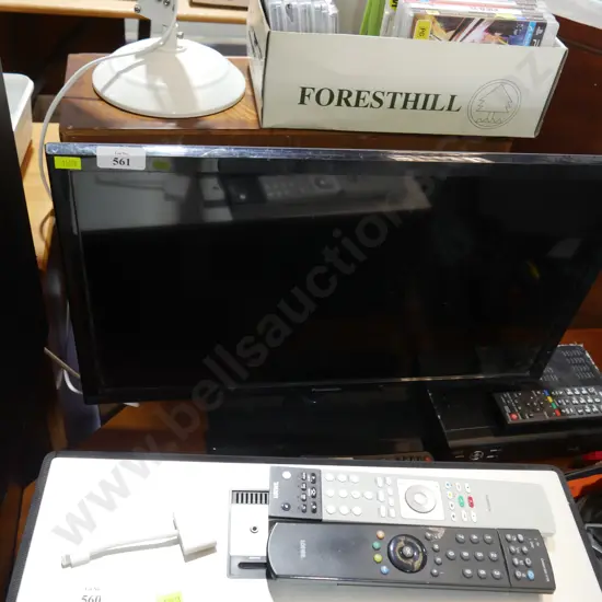 Panasonic 24-in TV and Freeview box
