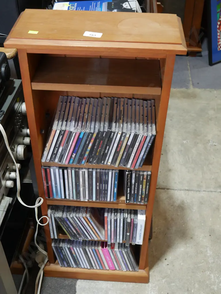 CDs with CD rack Image 1++
