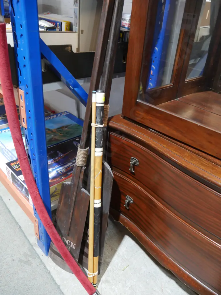 Oars, pool cue Image 1++