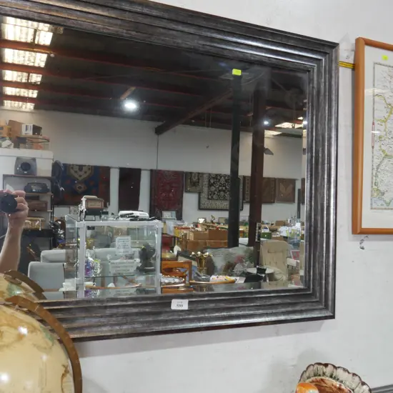 Bevelled edge mirror