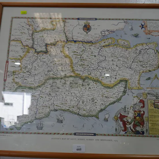British map print