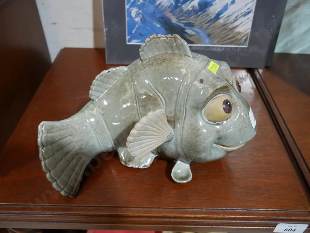 Ceramic fish figurine Image 1++