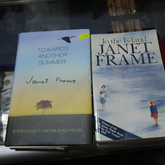 2 Janet Frame books