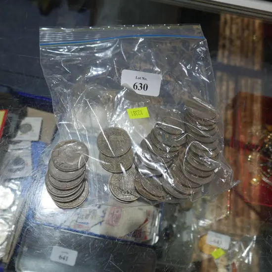 New Zealand half crown coins