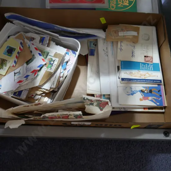Loose stamps, first day covers etc
