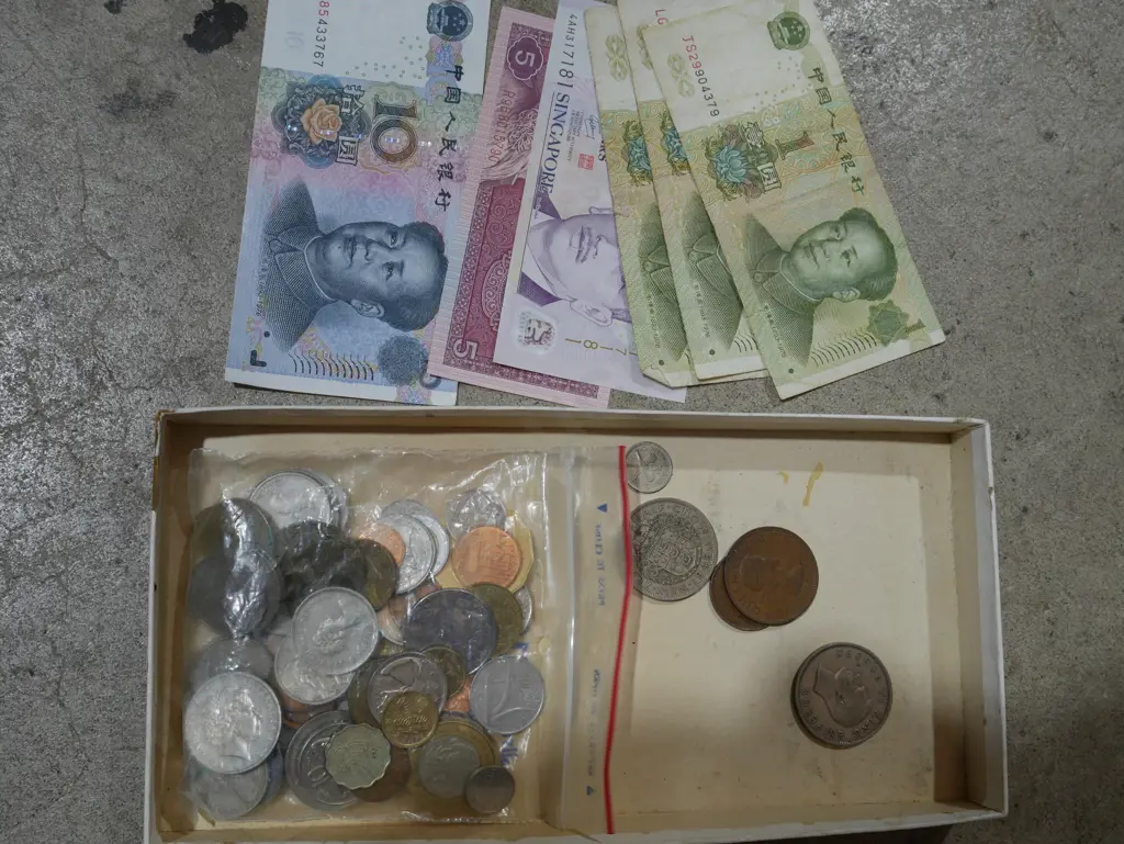 Foreign coins and notes Image 1++