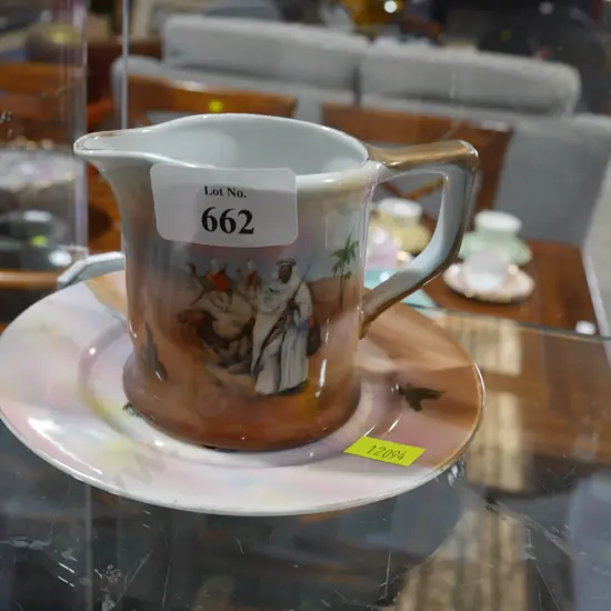 Royal bayreuth jug and plate