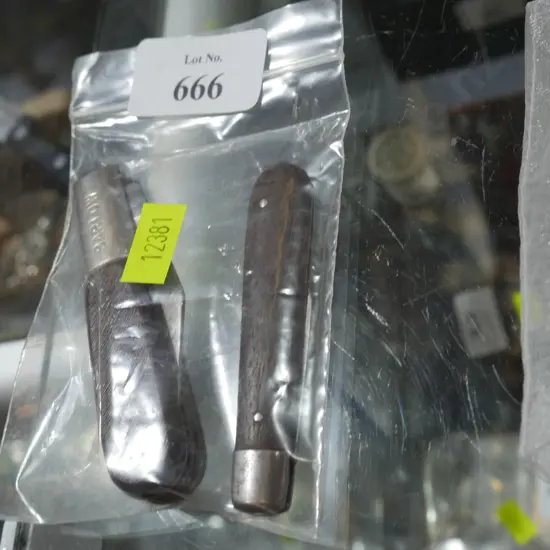 Two pocket knives