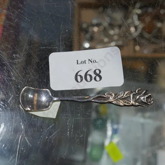 Serling silver spoon