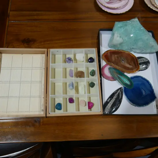 Agates etc