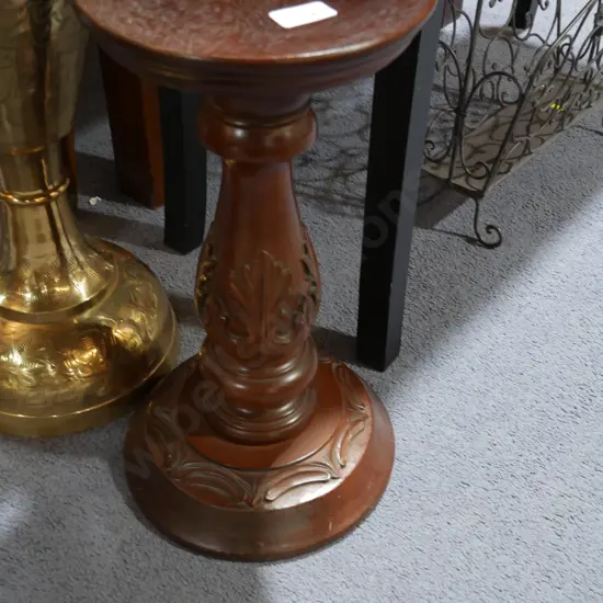 Wooden plant stand