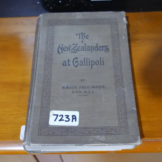 The New Zealanders at Gallipoli book