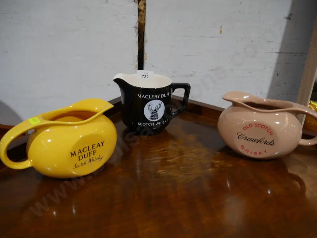 Whisky jugs, Crawford's, MacLeay Duff Image 1++