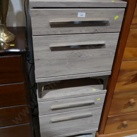 Pair of bedside drawers