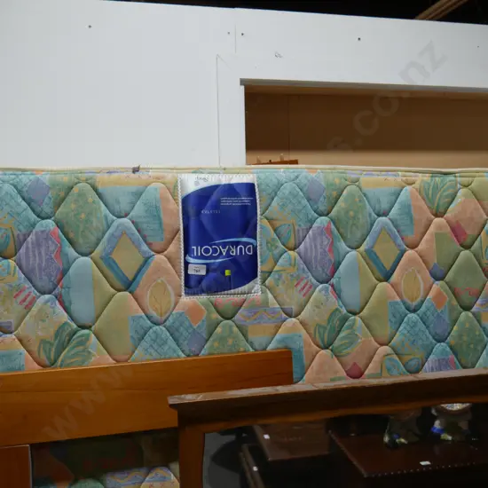 Queen slat bed