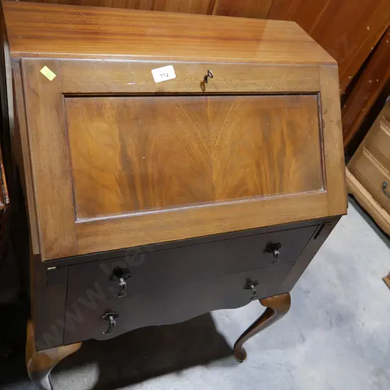 Drop front desk