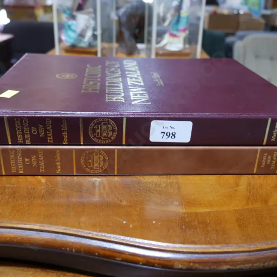 Historic buildings of New Zealand two books