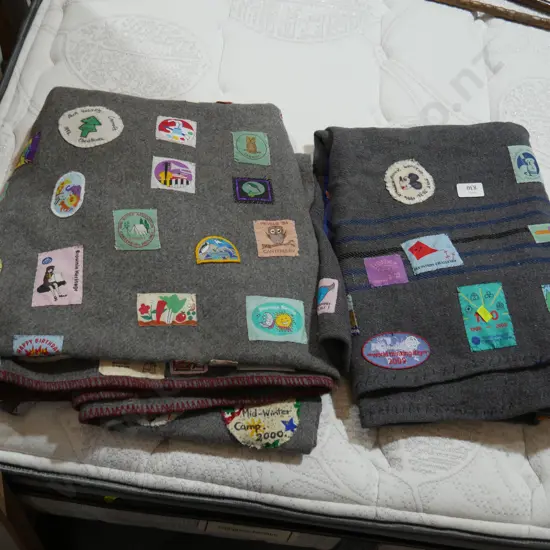 2 scout blankets