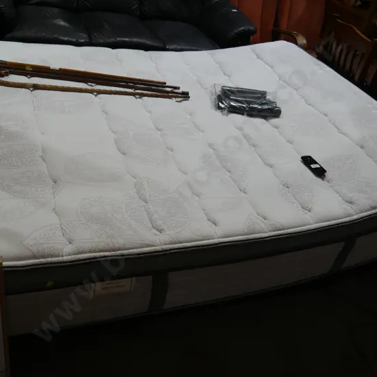 Double electric bed