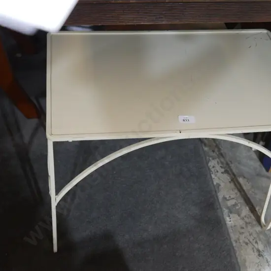 Metal table